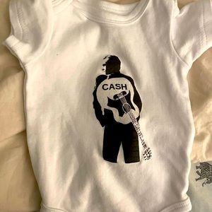 Johnny Cash onesie